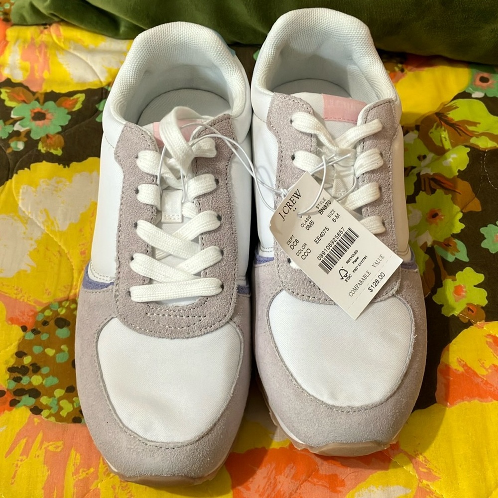 J.Crew City Sneakers Size 6 New Without Box